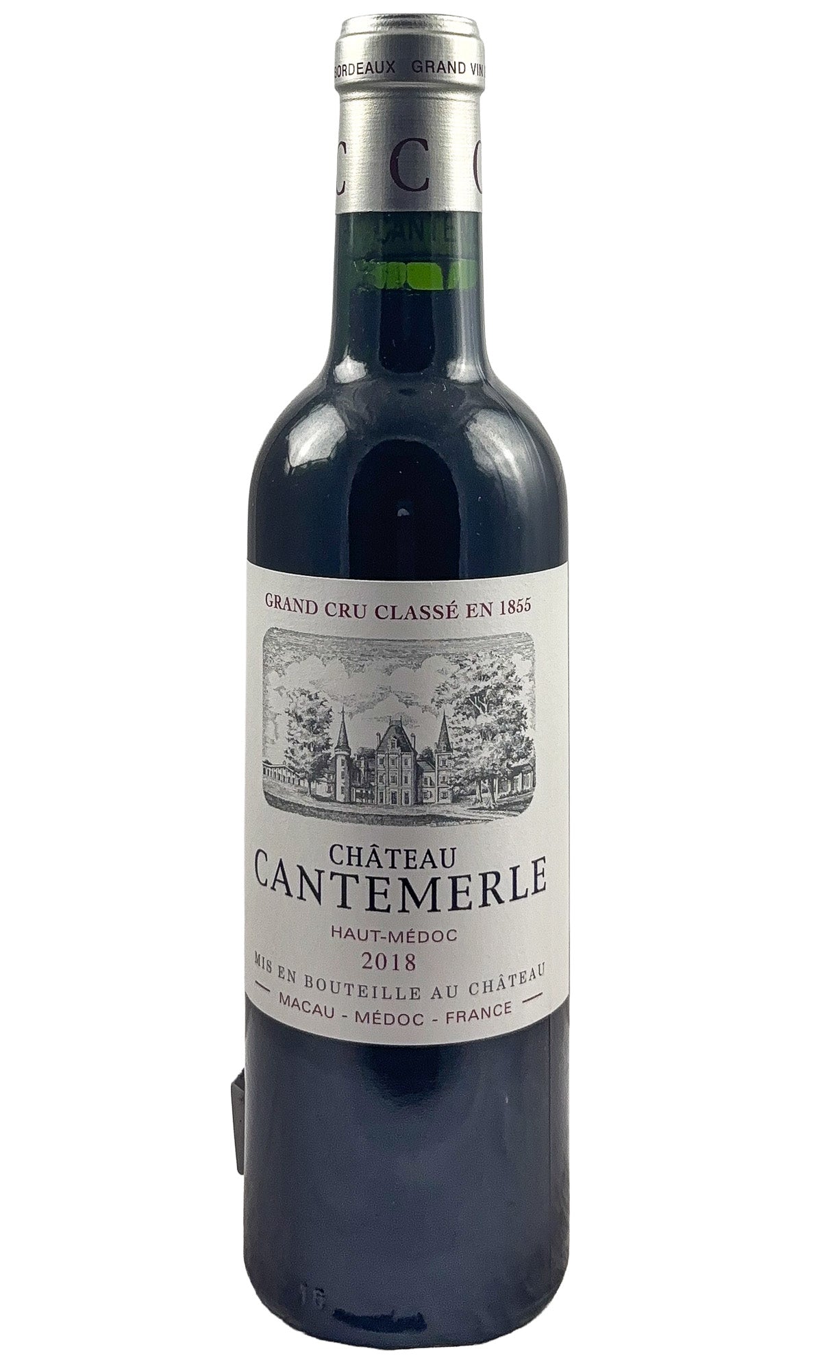 Bottle of Chateau Cantemerle, Haut-Medoc, 2018 (375ml) - Red Wine - Flatiron Wines & Spirits - New York