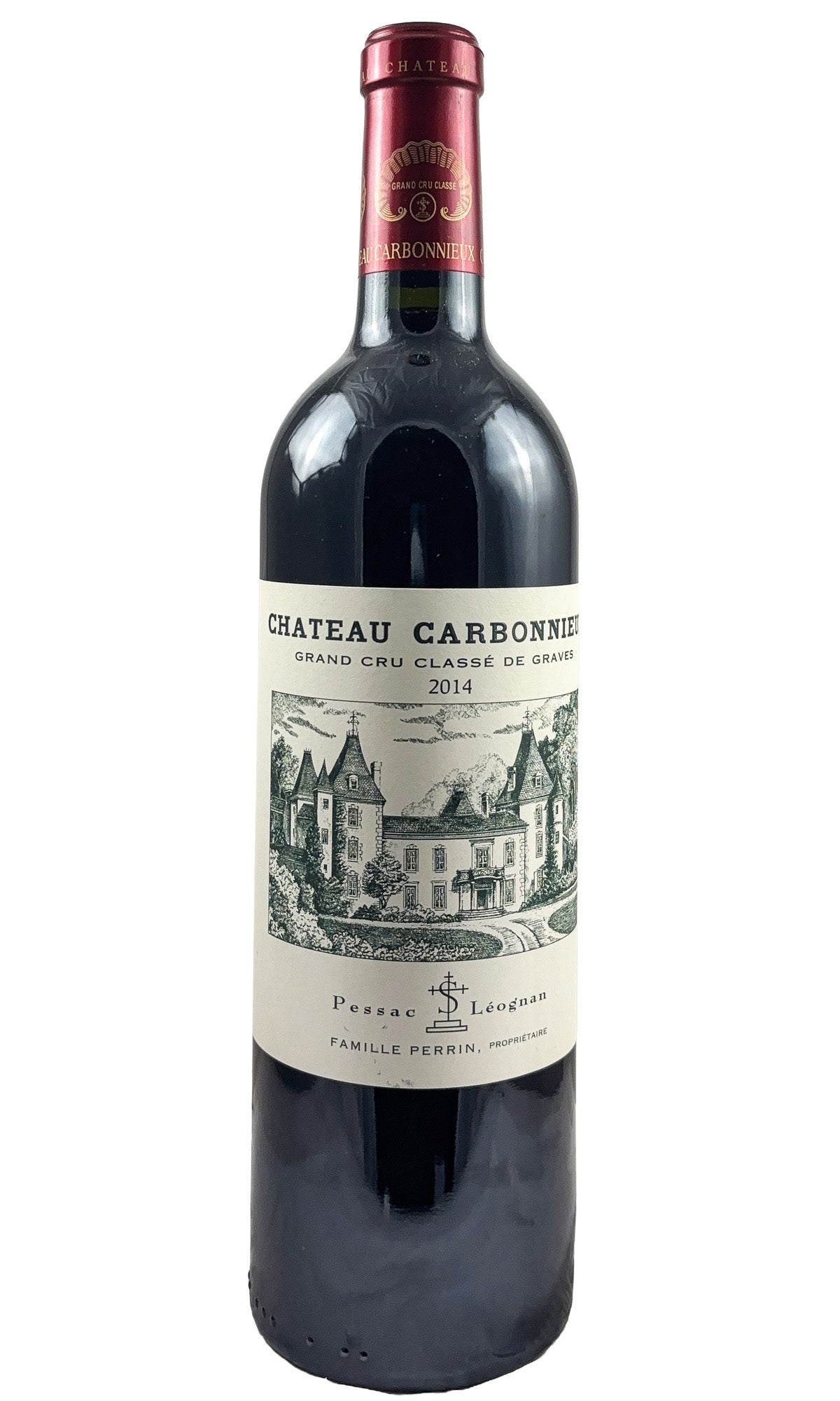 Bottle of Chateau Carbonnieux, Pessac-Leognan Grand Cru Classe De Graves , 2014 - Red Wine - Flatiron Wines & Spirits - New York