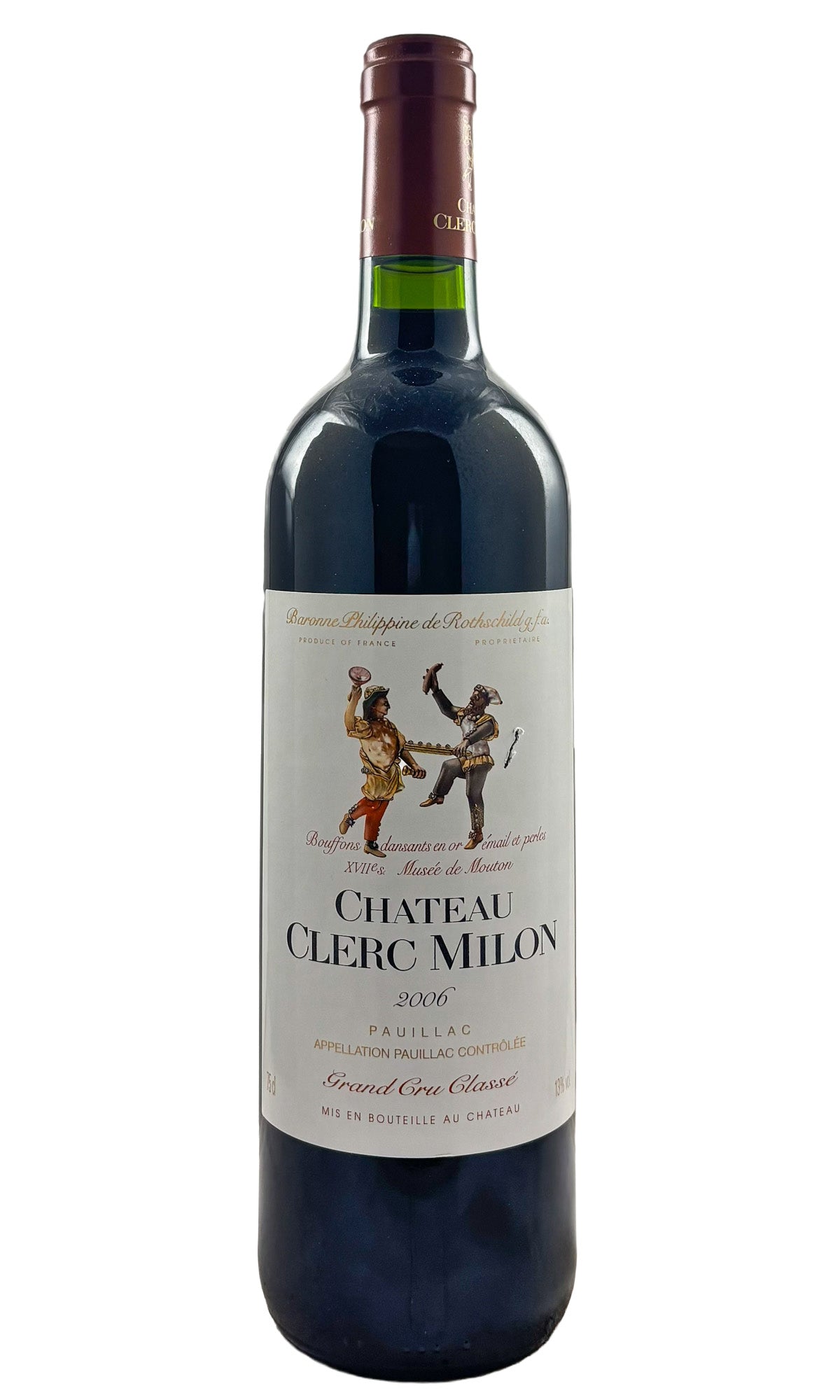 Bottle of Chateau Clerc-Milon, Pauillac, 2006 (Ex Negociant) - Red Wine - Flatiron Wines & Spirits - New York