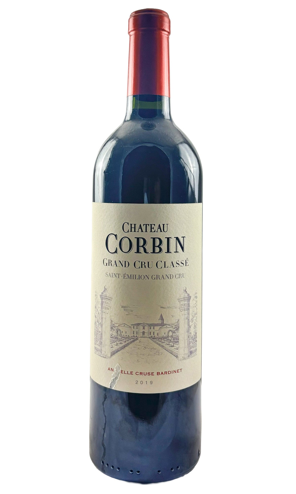 Bottle of Chateau Corbin, Saint Emilion Grand Cru, 2019 - Red Wine - Flatiron Wines & Spirits - New York