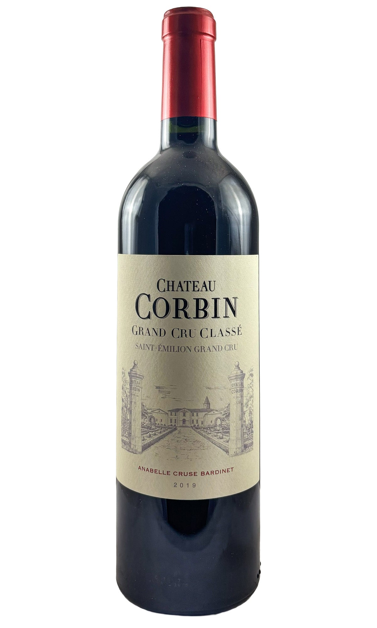 Bottle of Chateau Corbin, Saint Emilion Grand Cru, 2019 - Red Wine - Flatiron Wines & Spirits - New York