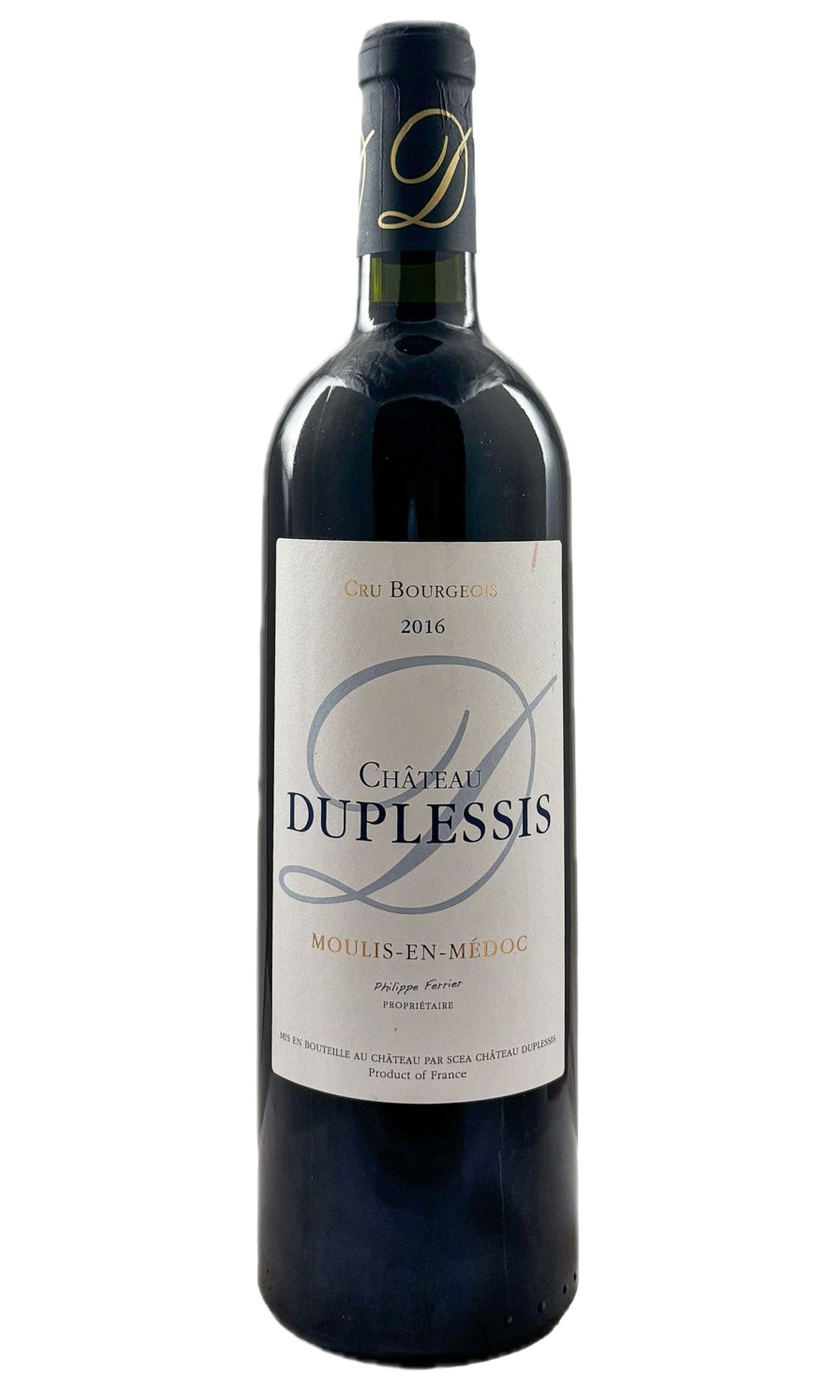 Bottle of Chateau Duplessis, Moulis-en-Medoc Red, 2016 - Red Wine - Flatiron Wines & Spirits - New York