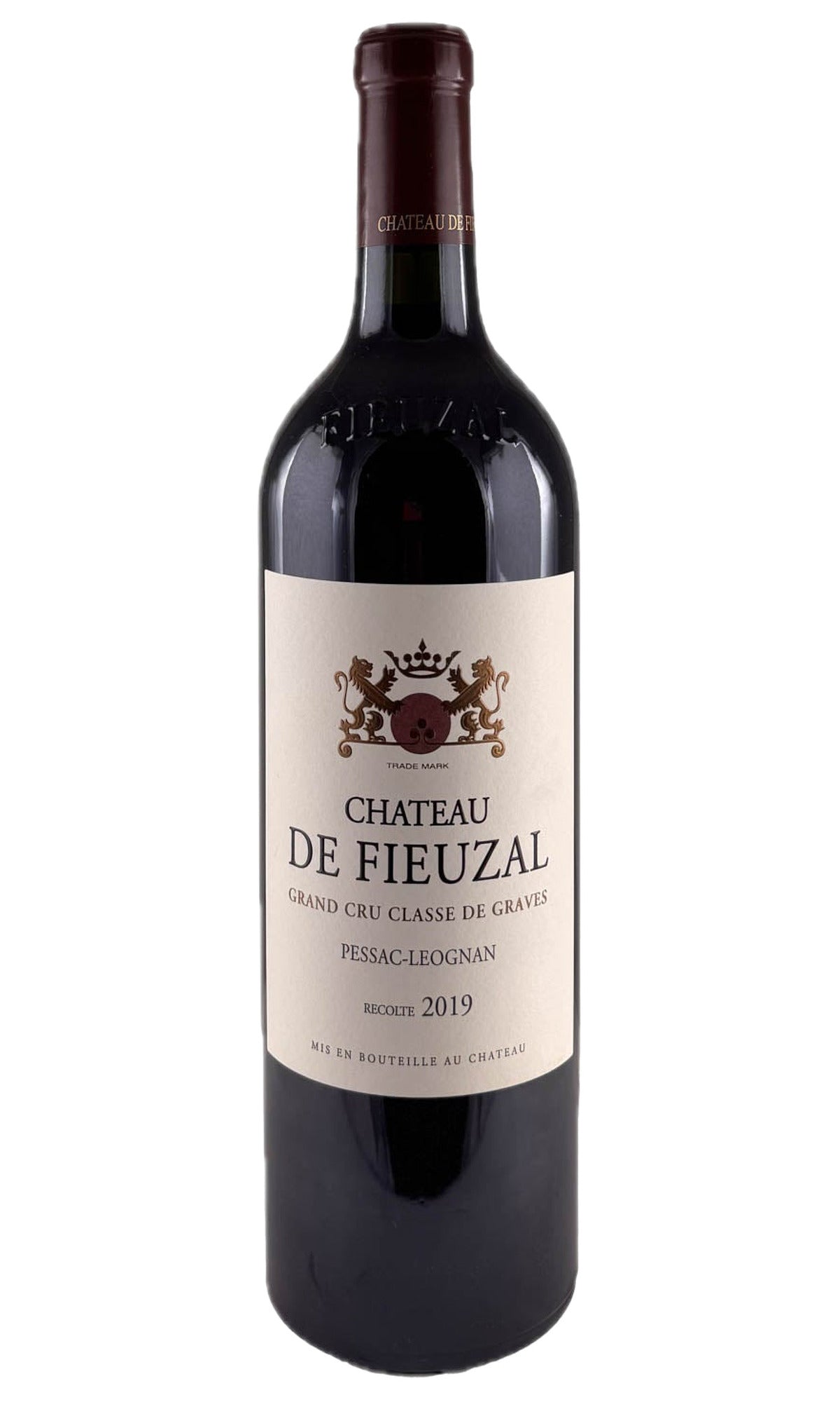 Bottle of Chateau Fieuzal, Pessac Leognan Rouge, 2019 - Red Wine - Flatiron Wines & Spirits - New York