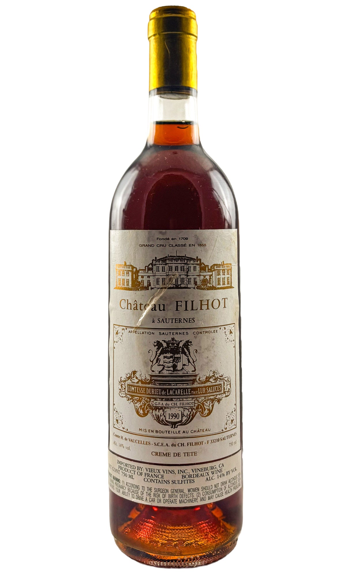 飲料・酒 Château Certan-Girard シャトー•セルタン•ジロー1990