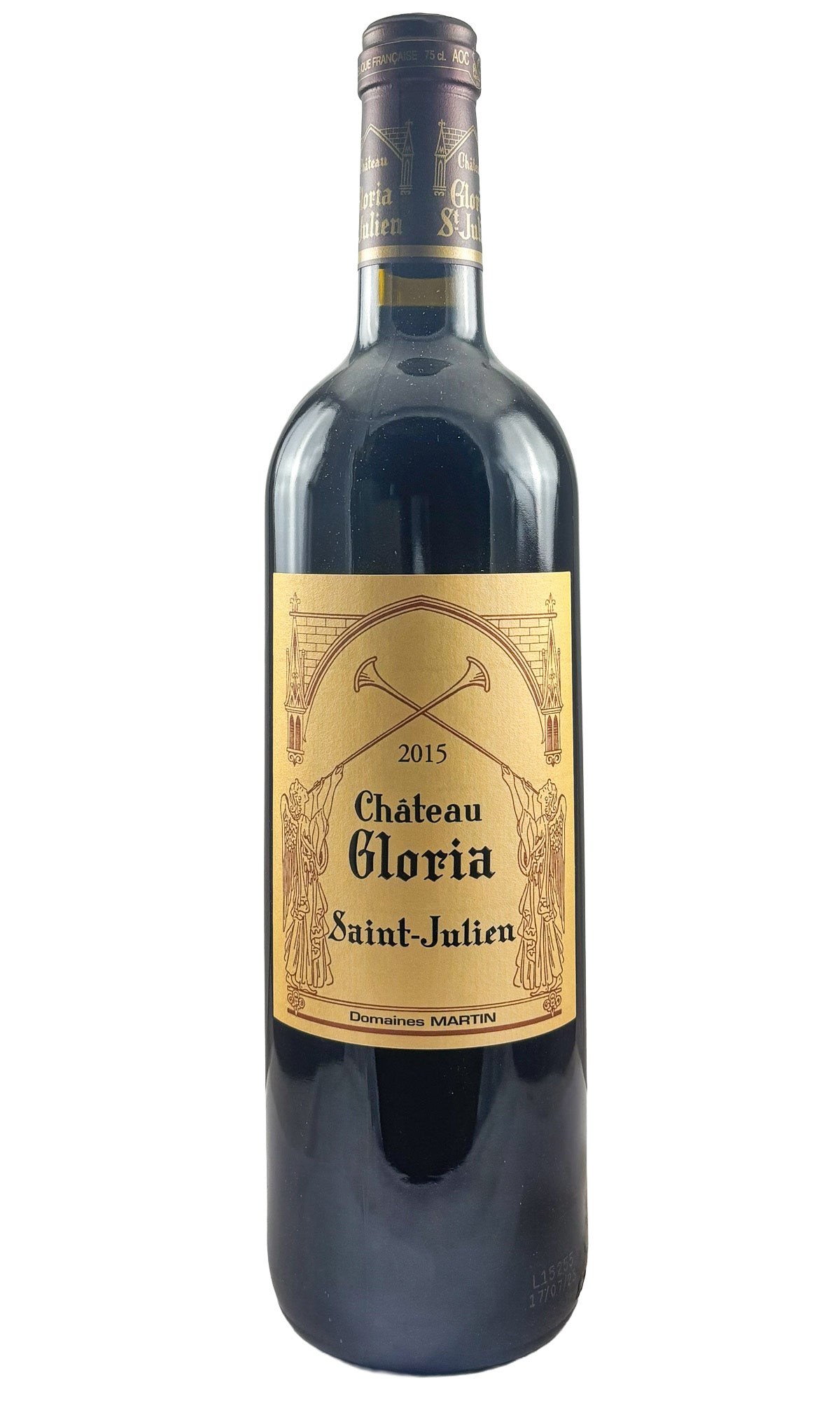 Bottle of Chateau Gloria, Saint Julien, 2015 - Red Wine - Flatiron Wines & Spirits - New York