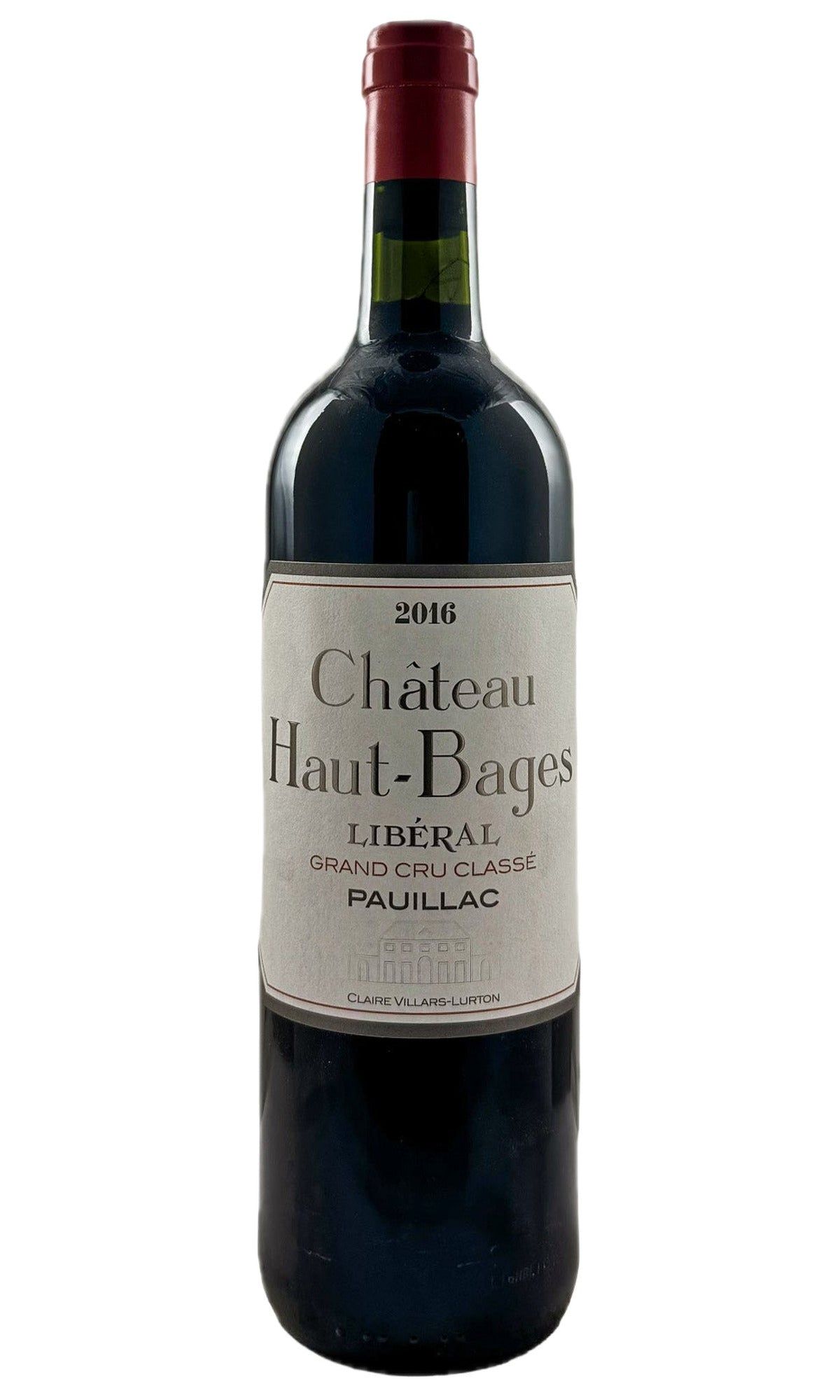 Bottle of Chateau Haut-Bages Liberal, Grand Cru Pauillac, 2016 - Red Wine - Flatiron Wines & Spirits - New York