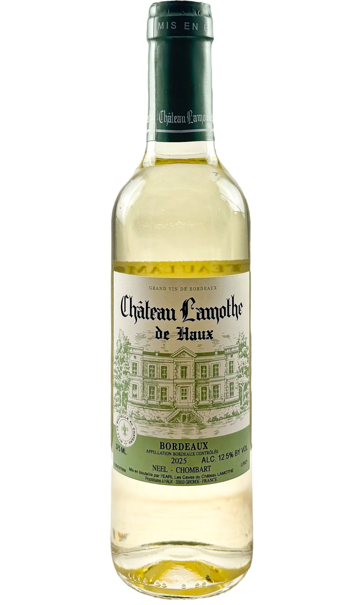Bottle of Chateau Lamothe, De Haux Bordeaux Blanc, 2025 (375ml) - White Wine - Flatiron Wines & Spirits - New York