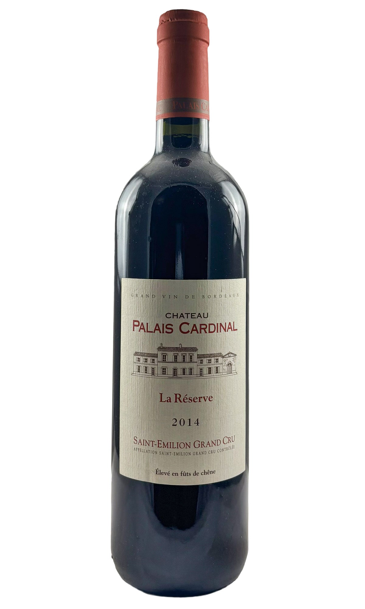 Bottle of Chateau Palais Cardinal, La Reserve Saint Emilion, 2014 - Red Wine - Flatiron Wines & Spirits - New York