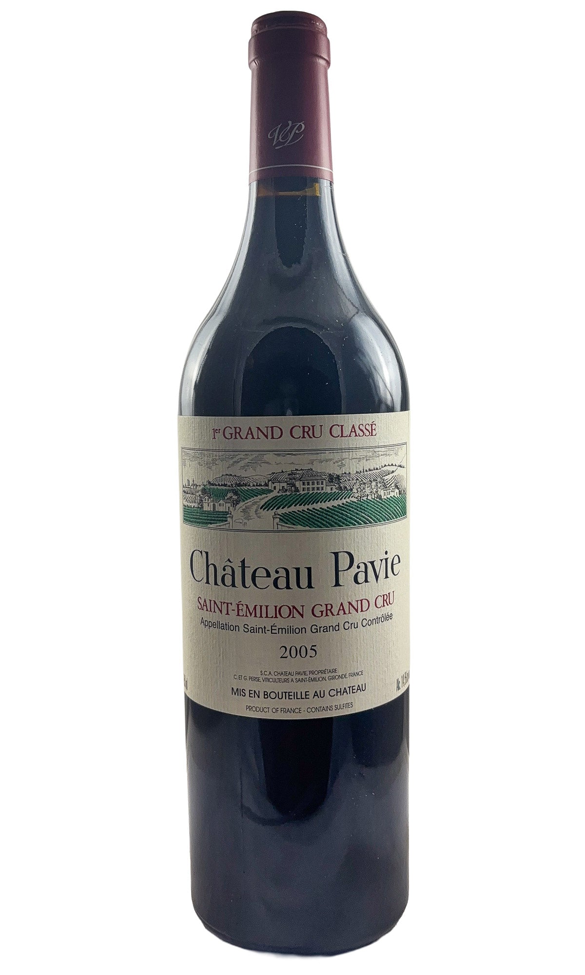 Bottle of Chateau Pavie, Saint-Emilion, 2005 - Red Wine - Flatiron Wines & Spirits - New York