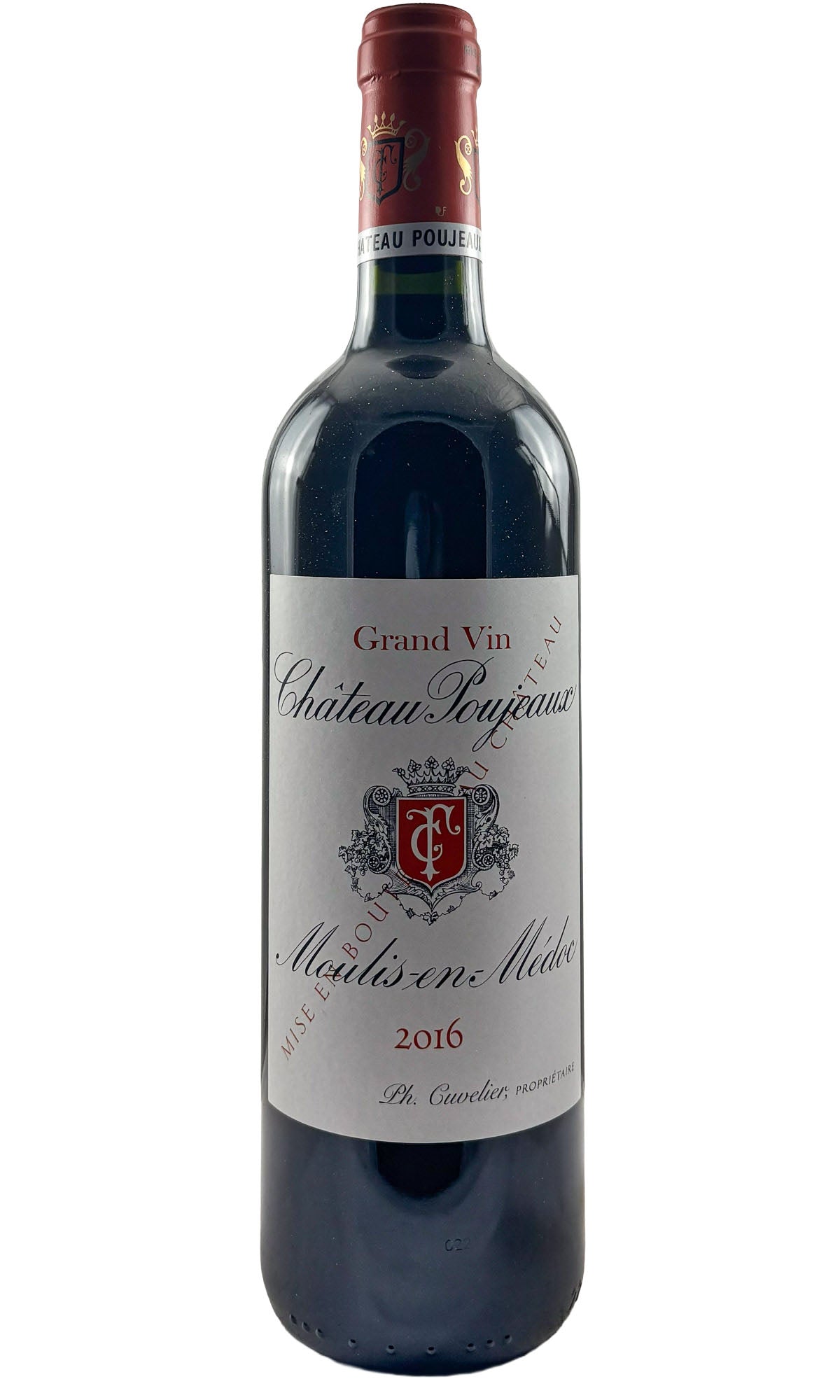 Bottle of Chateau Poujeaux, Moulis-en-Medoc, 2016 - Red Wine - Flatiron Wines & Spirits - New York