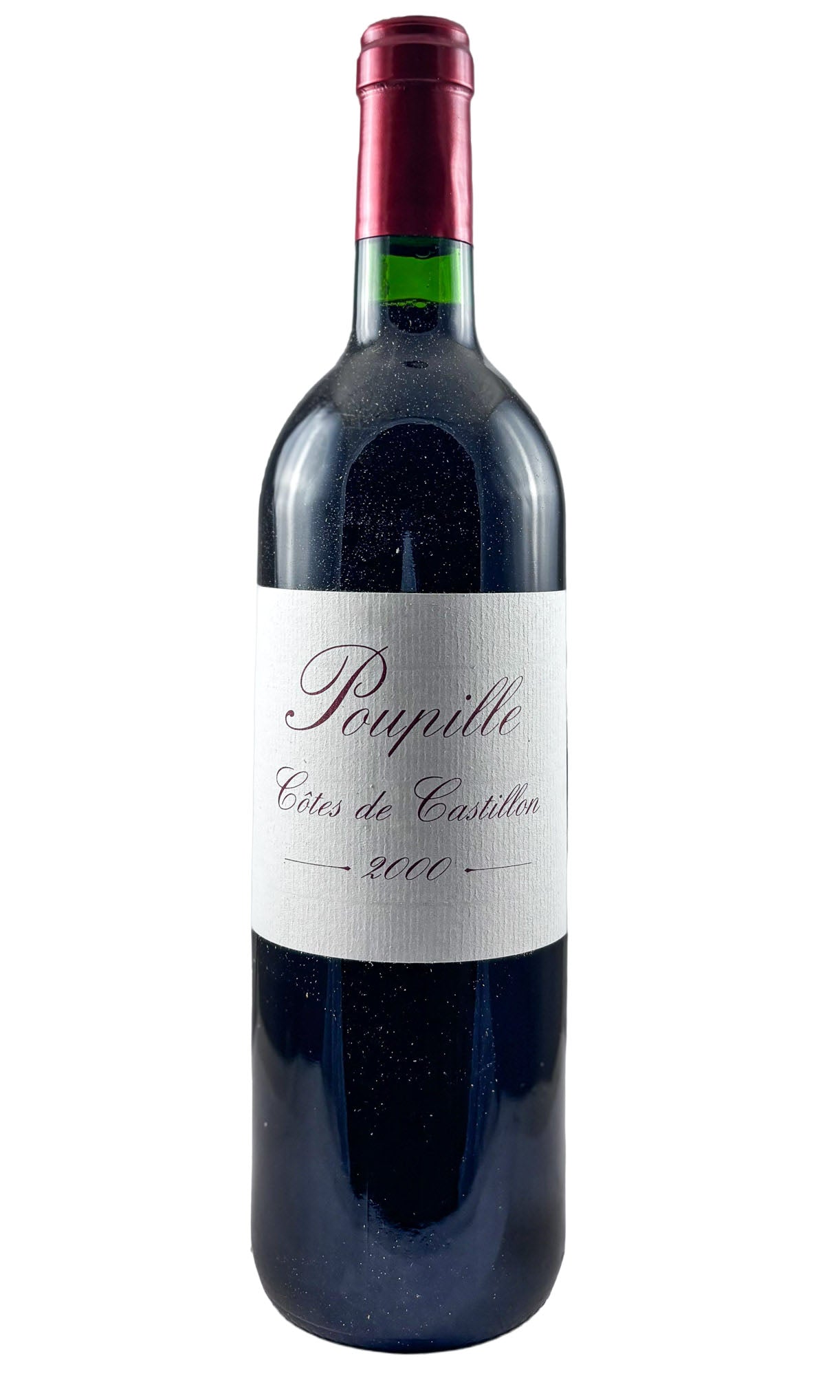 Bottle of Chateau Poupille, Cotes de Castillon, 2000 - Red Wine - Flatiron Wines & Spirits - New York