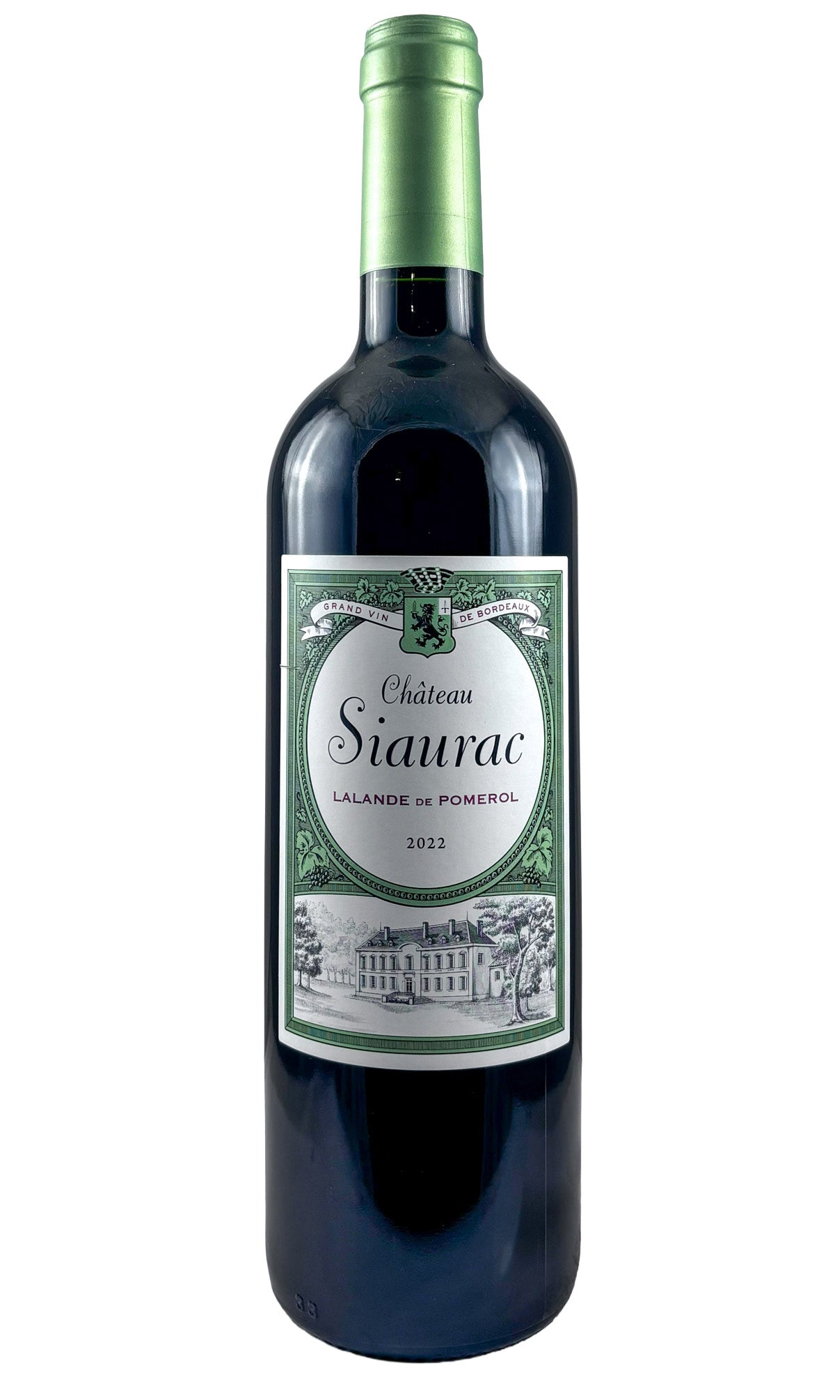 Bottle of Chateau Siaurac, Lalande de Pomerol, 2022 - Red Wine - Flatiron Wines & Spirits - New York
