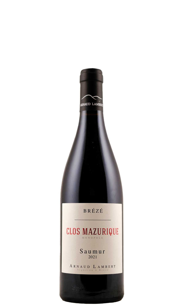 Bottle of Chateau de Breze (Arnaud Lambert), Saumur Breze Clos Mazurique, 2021 - Red Wine - Flatiron Wines & Spirits - New York