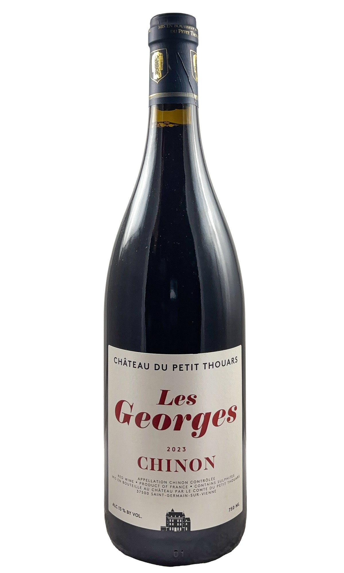Bottle of Chateau du Petit Thouars, Chinon Les Georges, 2023 - Red Wine - Flatiron Wines & Spirits - New York