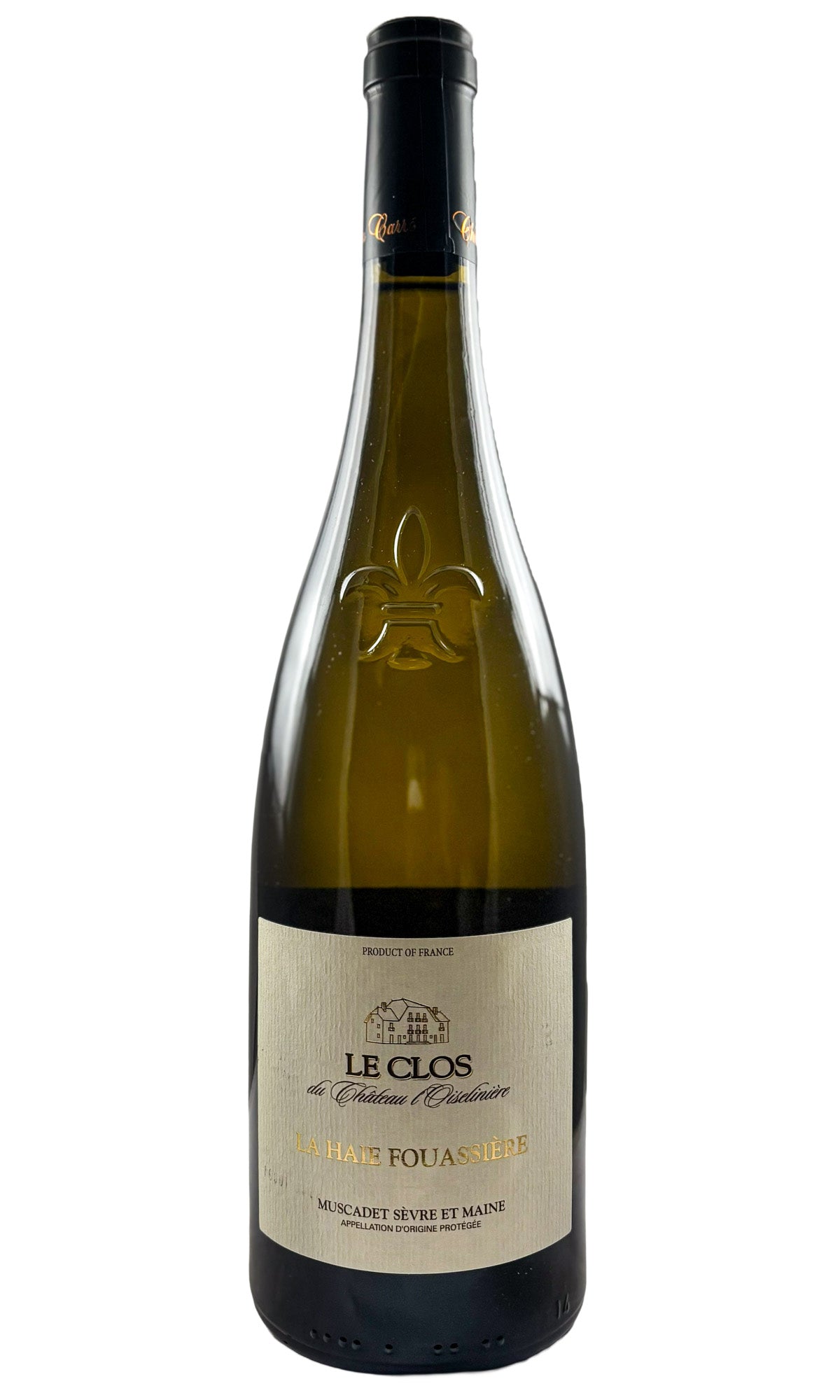 Bottle of Chereau Carre, Muscadet Le Clos du Chateau l'Oiseliniere "La Haie Fouassiere", 2015 - White Wine - Flatiron Wines & Spirits - New York