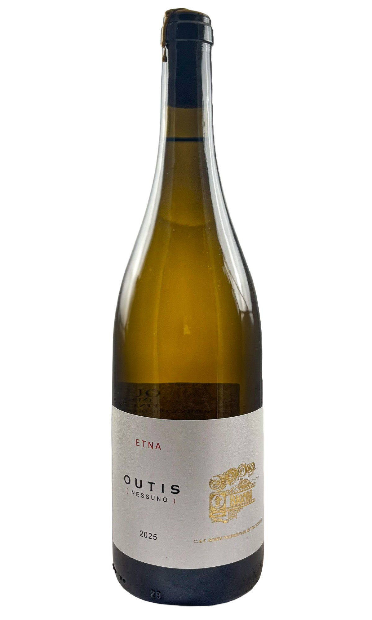 Bottle of Ciro Biondi, Etna Bianco Outis, 2025 - White Wine - Flatiron Wines & Spirits - New York