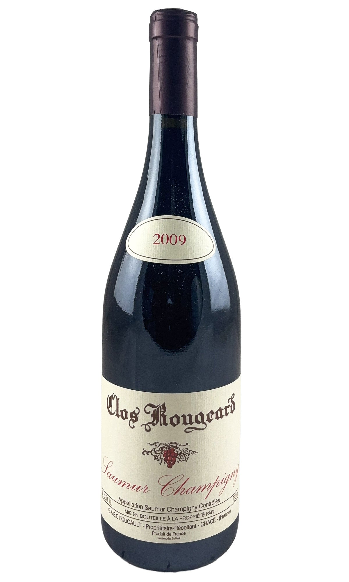 Bottle of Clos Rougeard, Saumur-Champigny Les Clos, 2009 - Red Wine - Flatiron Wines & Spirits - New York