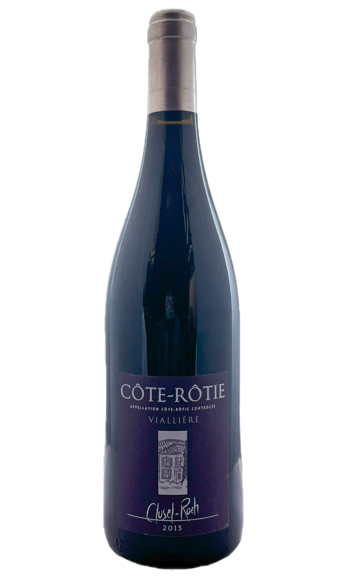 Bottle of Clusel-Roch, Cote Rotie Vialliere, 2015 - Red Wine - Flatiron Wines & Spirits - New York
