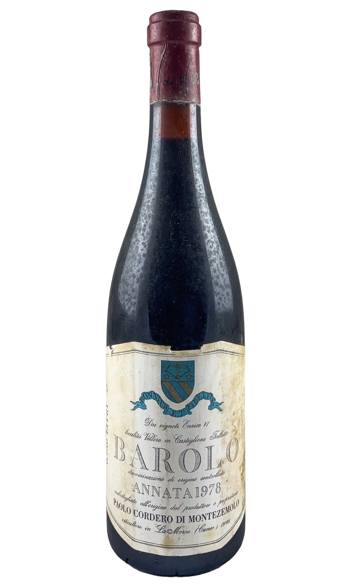 Bottle of Cordero di Montezemolo, Barolo Enrico VI, 1978 - Red Wine - Flatiron Wines & Spirits - New York
