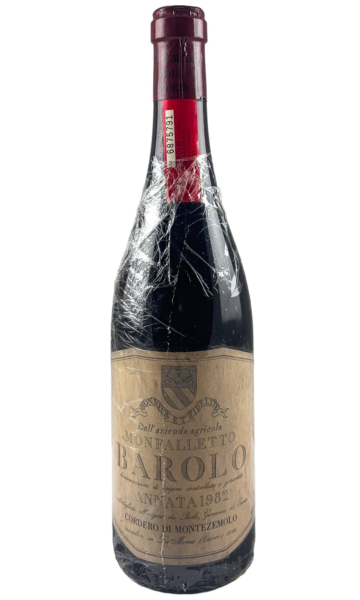 Bottle of Cordero di Montezemolo, Barolo Monfalletto, 1982 - Red Wine - Flatiron Wines & Spirits - New York