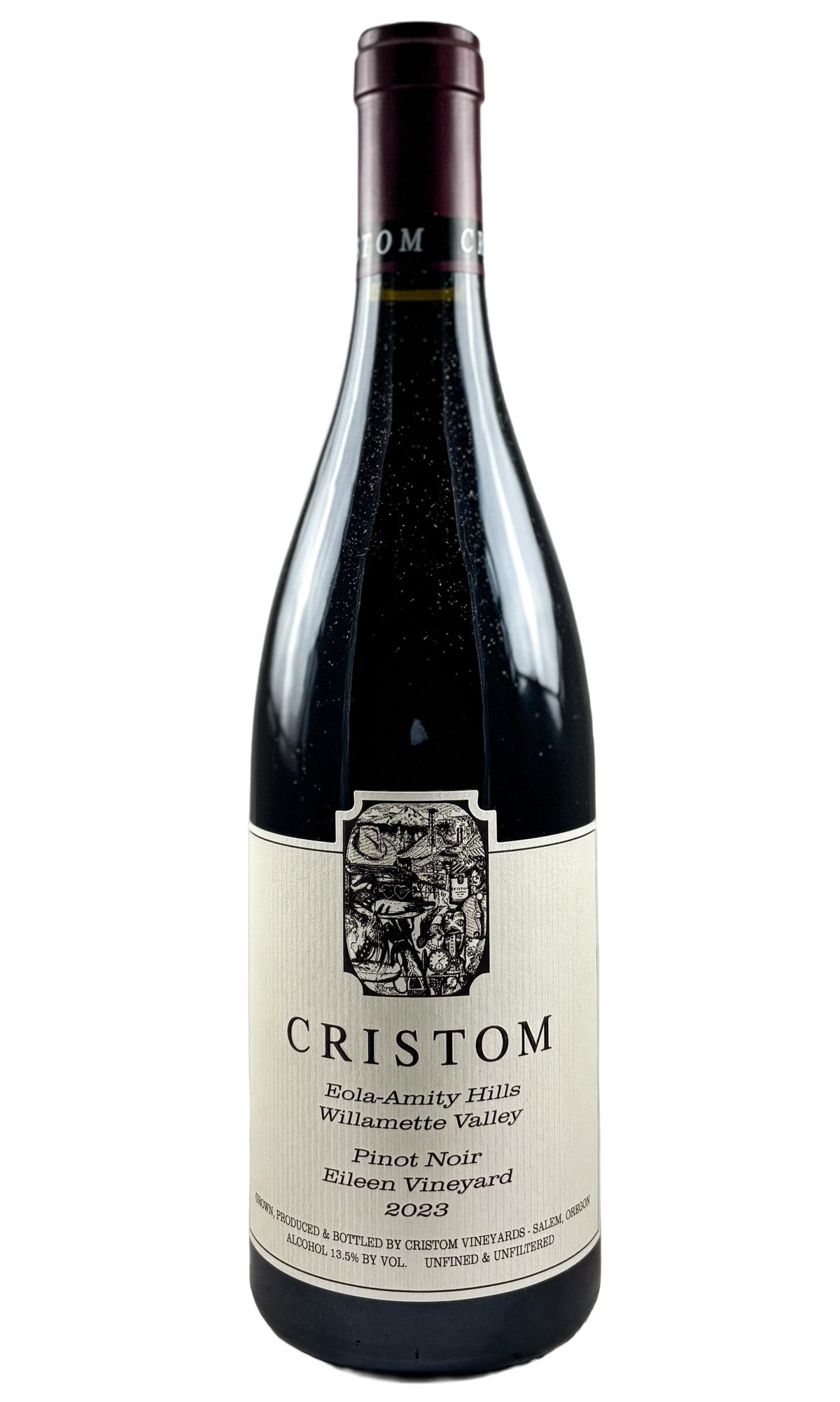 Bottle of Cristom, Pinot Noir "Eileen", 2023 - Red Wine - Flatiron Wines & Spirits - New York