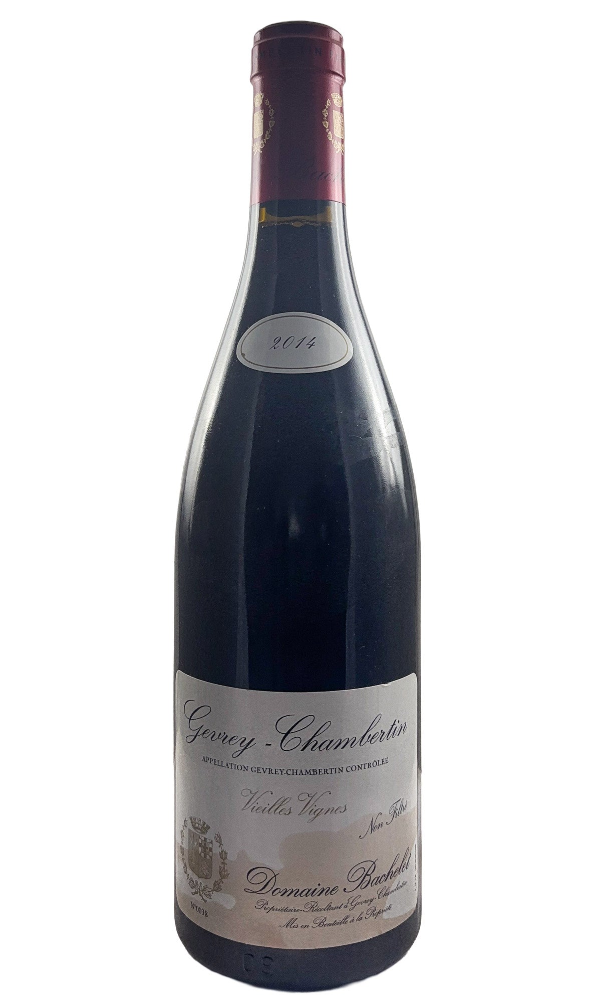 Bottle of Denis Bachelet, Gevrey-Chambertin Vieilles Vignes, 2014 - White Wine - Flatiron Wines & Spirits - New York