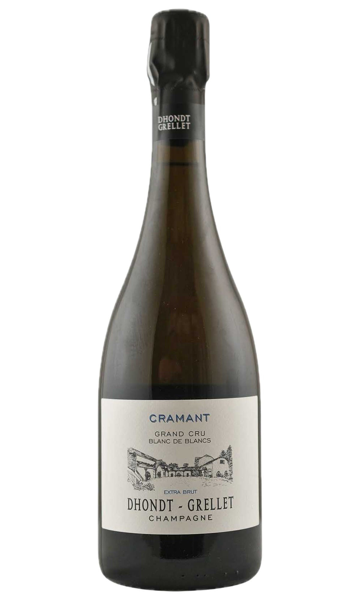 Bottle of Dhondt-Grellet, Champagne Blanc de Blancs Grand Cru 'Cramant', NV - Sparkling Wine - Flatiron Wines & Spirits - New York