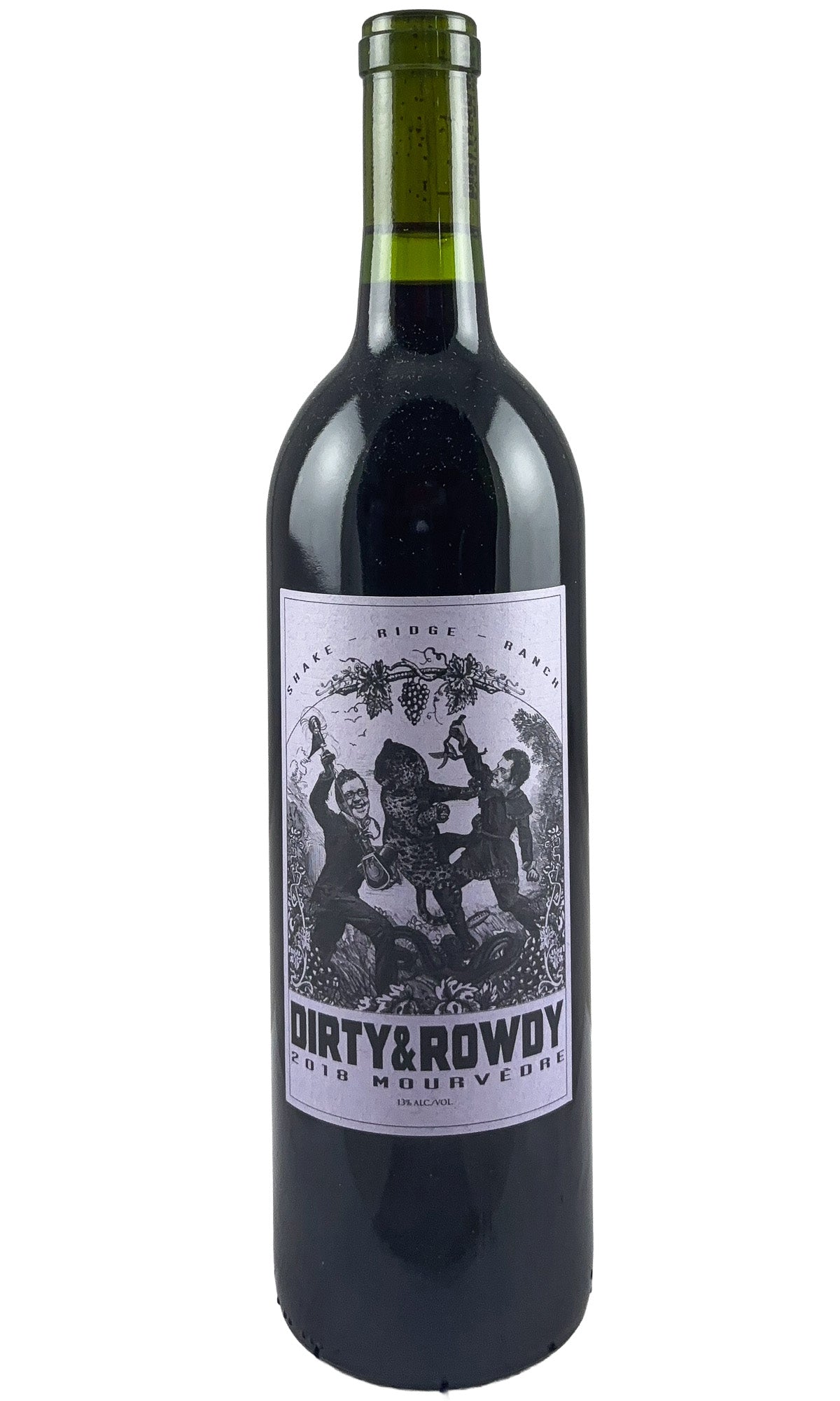 Bottle of Dirty and Rowdy, Mourvedre Shake Ridge Ranch, 2018 - Red Wine - Flatiron Wines & Spirits - New York