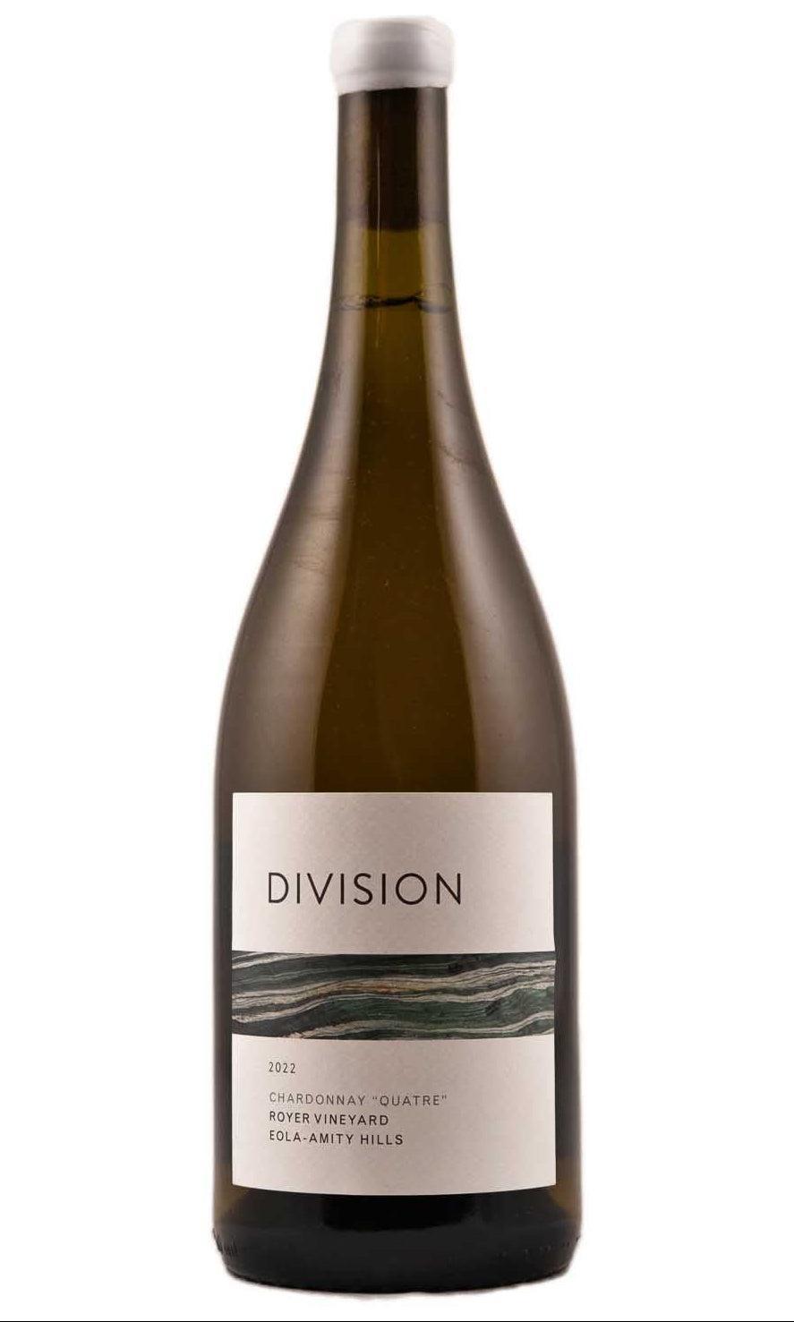 Bottle of Division, Chardonnay Quatre, 2022 - White Wine - Flatiron Wines & Spirits - New York