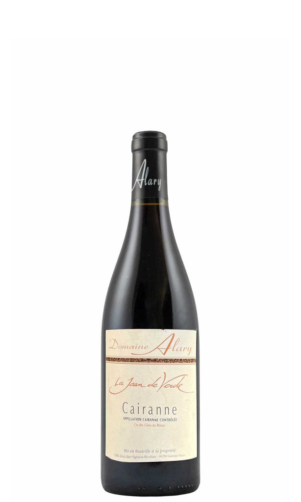 Bottle of Domaine Alary, Cairanne "La Jean de Verde", 2016 - Red Wine - Flatiron Wines & Spirits - New York
