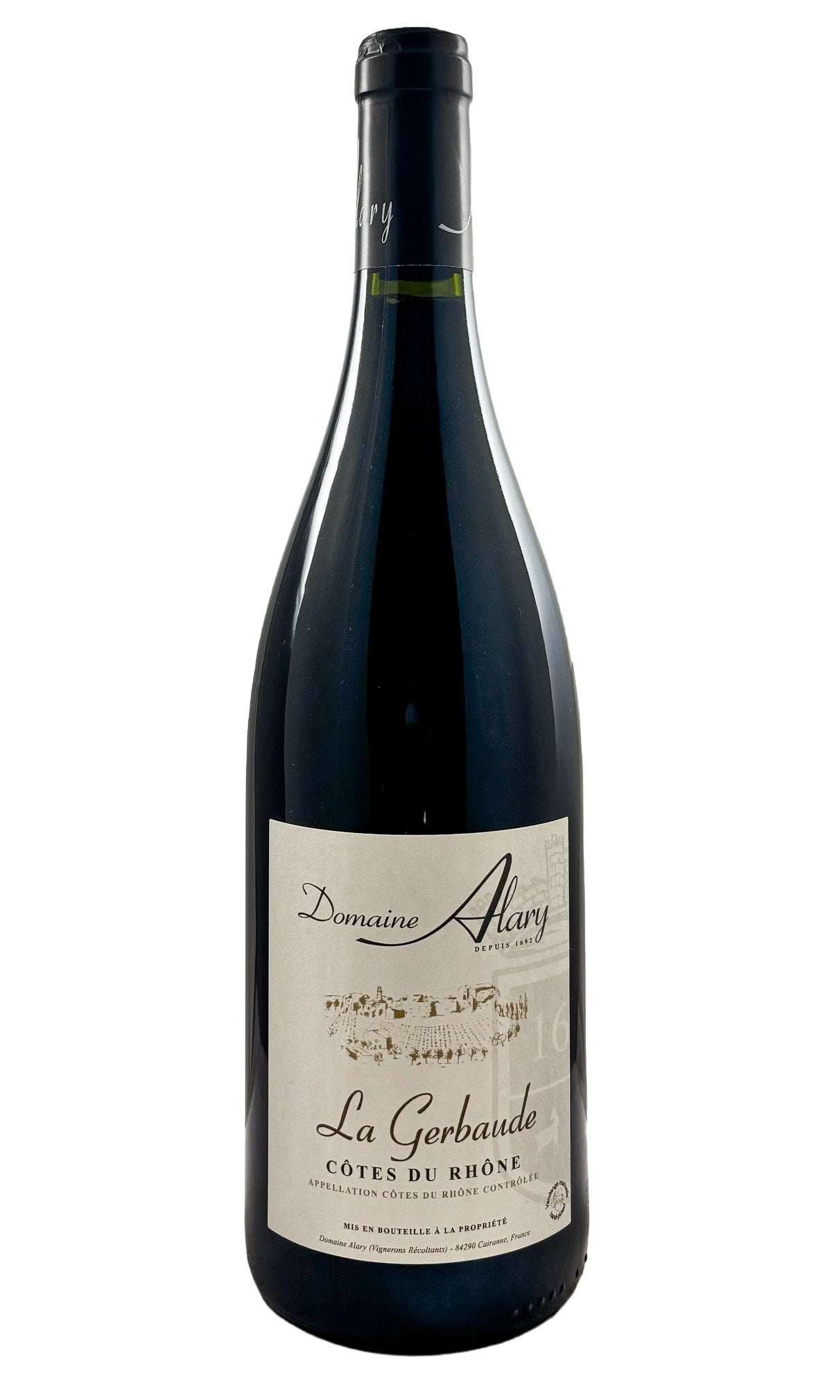 Bottle of Domaine Alary, Cotes-du-Rhone "La Gerbaude", 2023 - Red Wine - Flatiron Wines & Spirits - New York