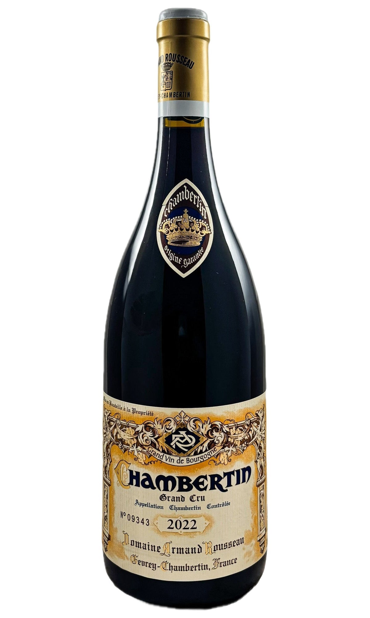Bottle of Domaine Armand Rousseau, Chambertin Grand Cru, 2022 - Red Wine - Flatiron Wines & Spirits - New York