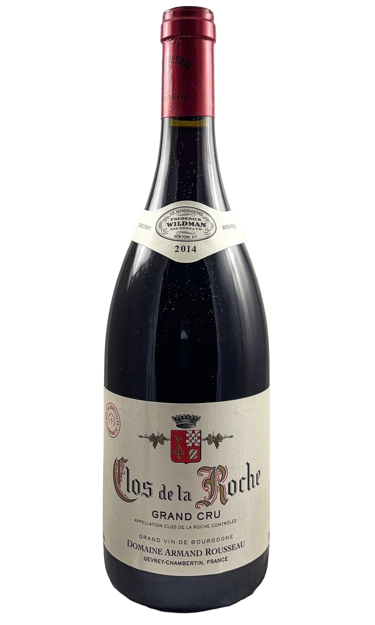 Bottle of Armand Rousseau Pere et Fils, Clos de la Roche Grand Cru, 2014 - Red Wine - Flatiron Wines & Spirits - New York