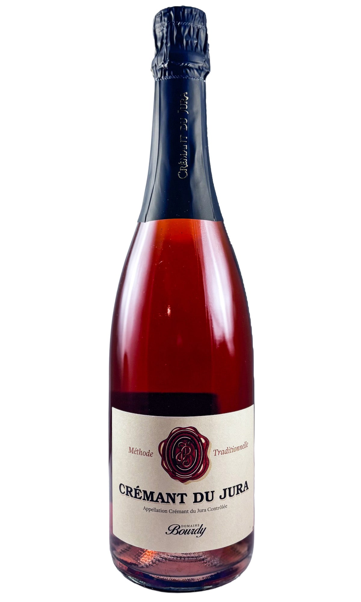 Bottle of Domaine Bourdy, Cremant du Jura Sparkling Rose, NV - Sparkling Wine - Flatiron Wines & Spirits - New York