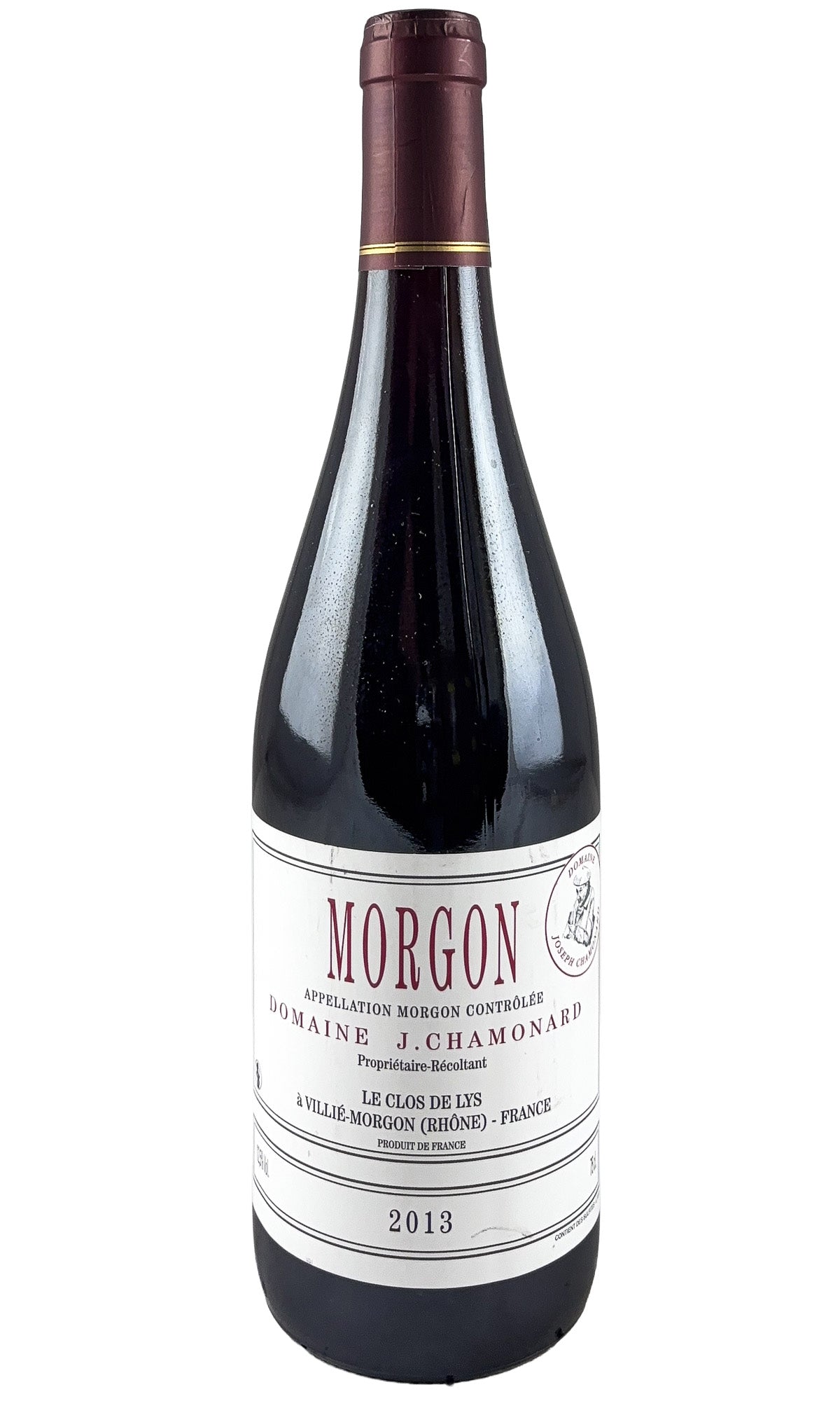 Bottle of Domaine Chamonard, Morgon Les Clos de Lys, 2013 - Red Wine - Flatiron Wines & Spirits - New York