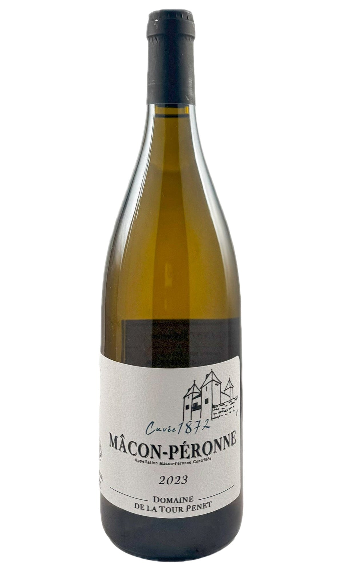 Bottle of Domaine De La Tour Penet, Macon Peronne Blanc 1872, 2023 - White Wine - Flatiron Wines & Spirits - New York