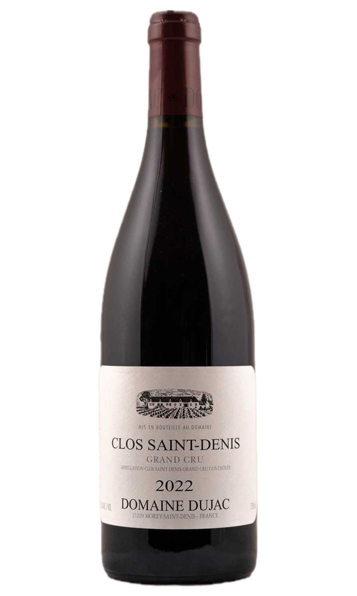 Bottle of Domaine Dujac, Clos Saint Denis Grand Cru, 2022 - Red Wine - Flatiron Wines & Spirits - New York