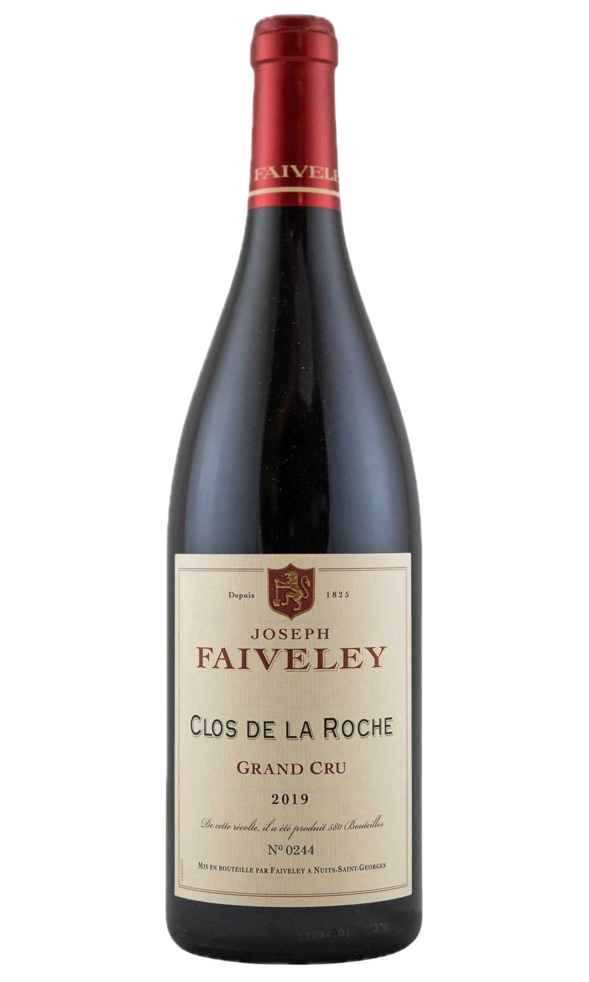 Bottle of Domaine Faiveley, Clos de la Roche Grand Cru, 2019 - Red Wine - Flatiron Wines & Spirits - New York