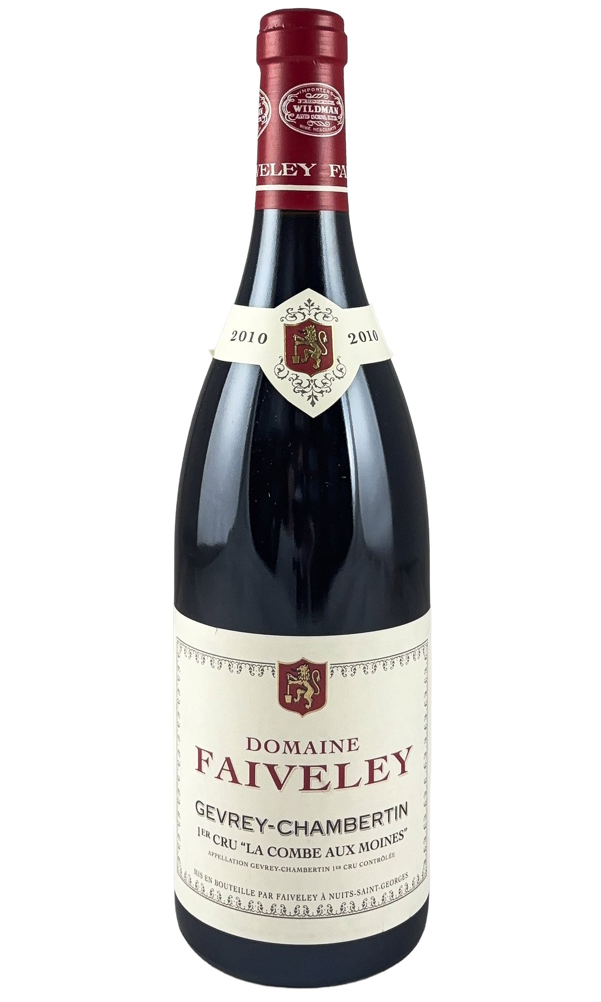 Bottle of Domaine Faiveley, Gevrey-Chambertin La Combe Aux Moines, 2010 - Red Wine - Flatiron Wines & Spirits - New York