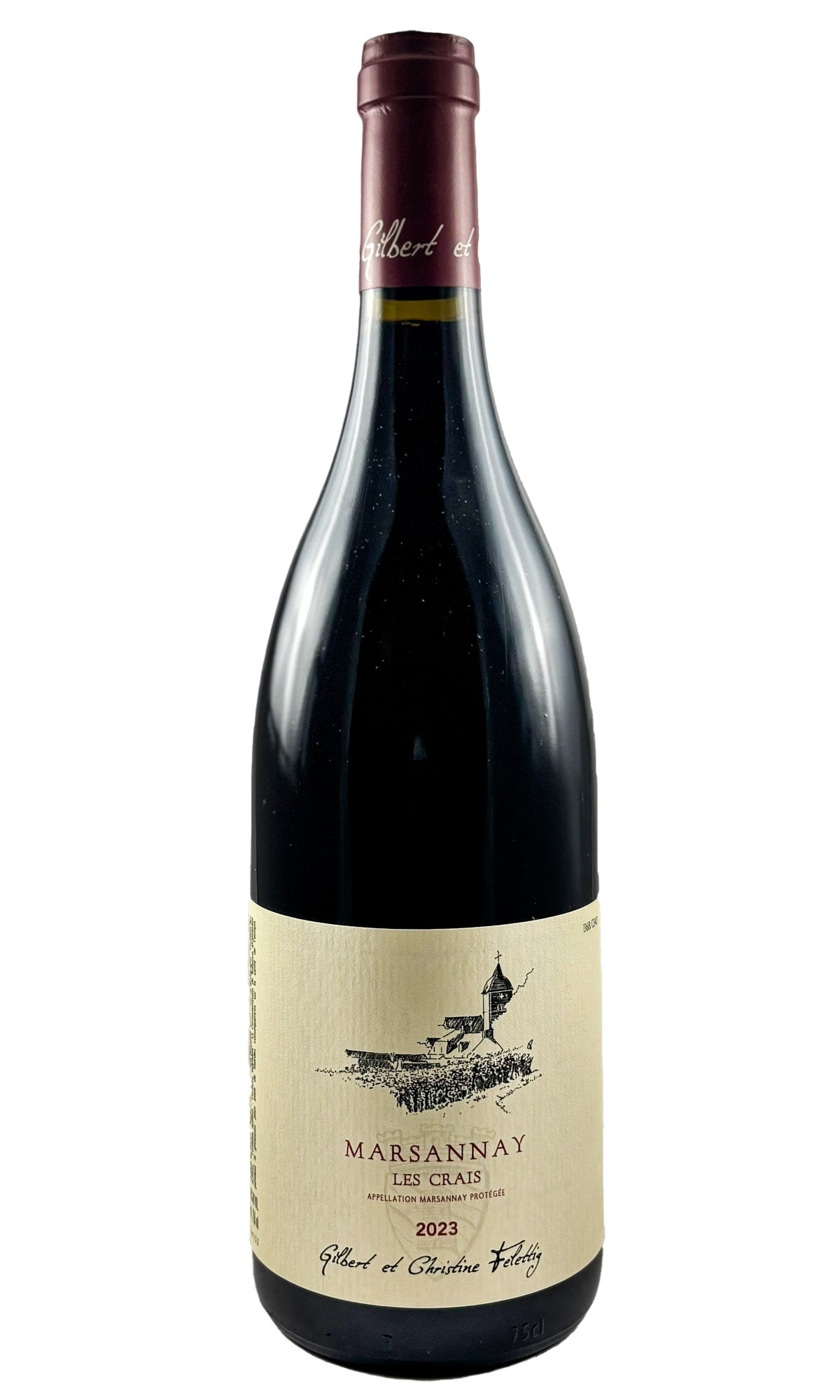 Bottle of Domaine Felettig, Marsannay Les Crais, 2023 - Red Wine - Flatiron Wines & Spirits - New York