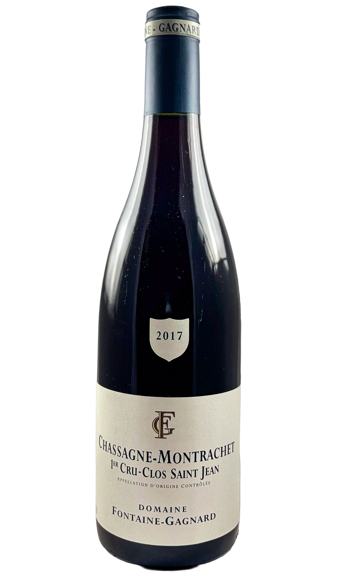 Bottle of Domaine Fontaine-Gagnard, Chassagne-Montrachet 1er Cru Clos Saint Jean (rouge), 2017 - Red Wine - Flatiron Wines & Spirits - New York