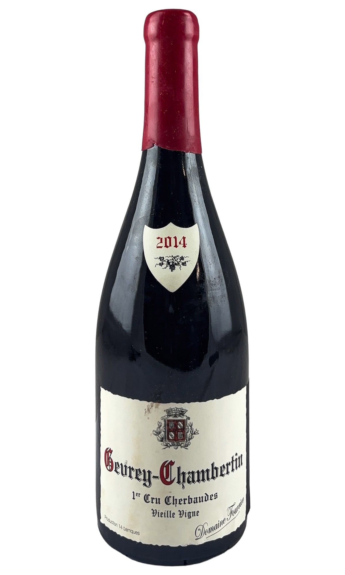 Bottle of Domaine Fourrier, Gevrey-Chambertin Les Cherbaudes, 2014 - Red Wine - Flatiron Wines & Spirits - New York