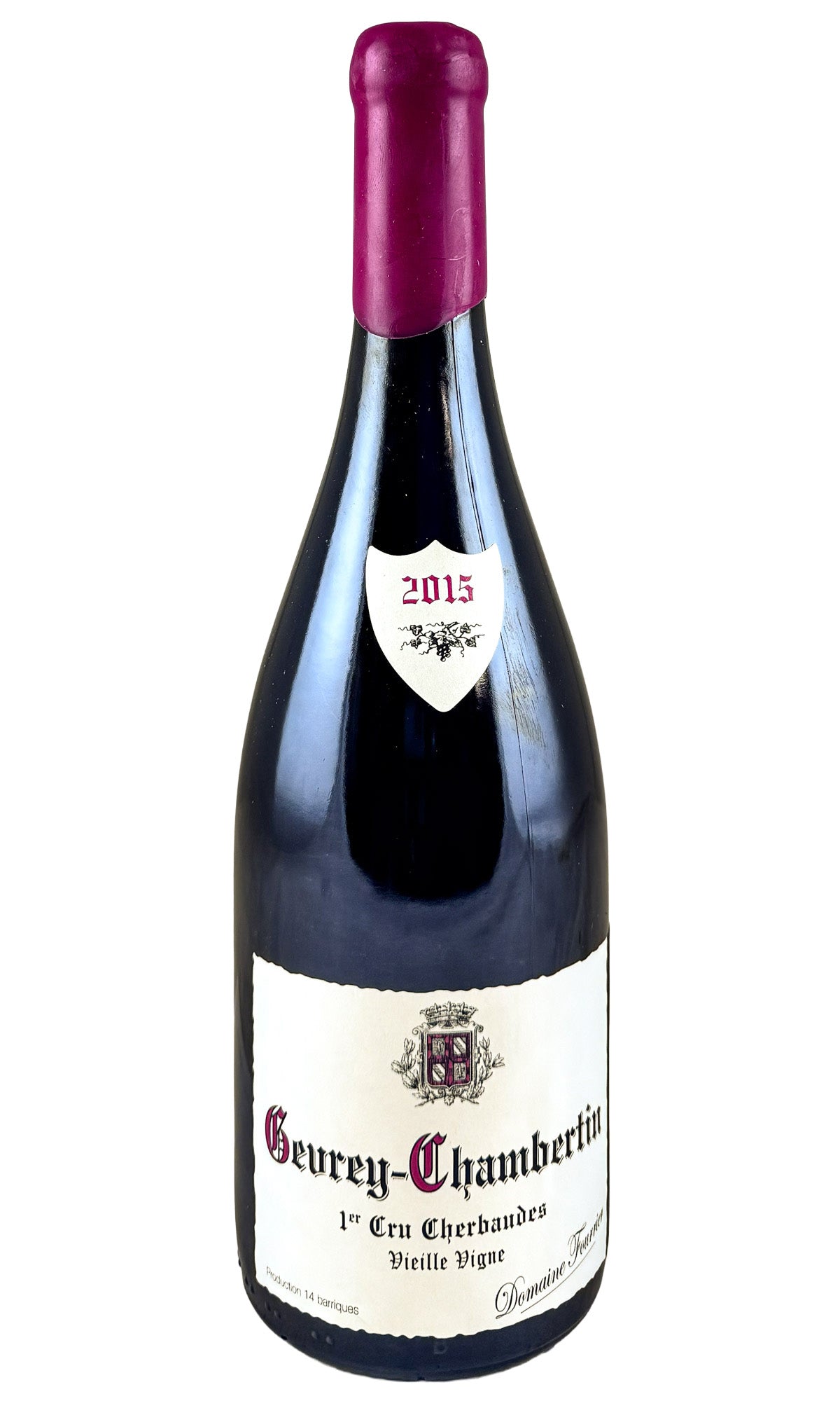 Bottle of Domaine Fourrier, Gevrey-Chambertin Les Cherbaudes, 2015 - Red Wine - Flatiron Wines & Spirits - New York