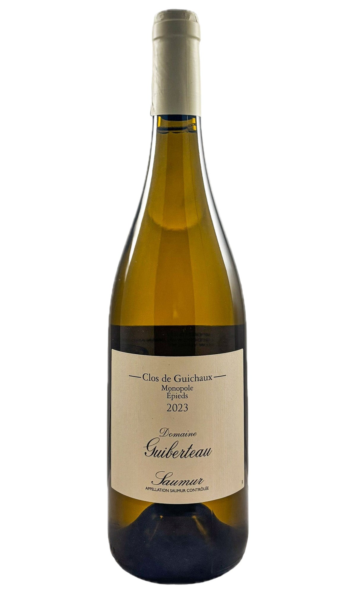 Bottle of Domaine Guiberteau, Saumur Blanc Clos des Guichaux, 2023 - White Wine - Flatiron Wines & Spirits - New York