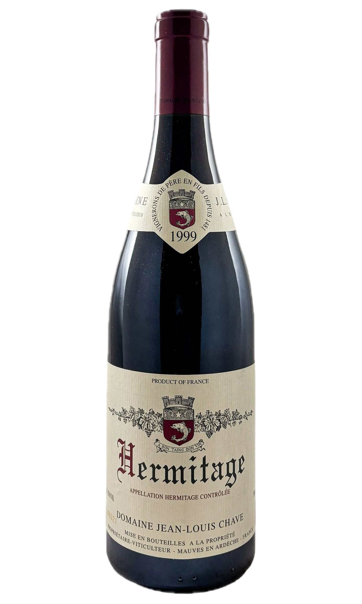Domaine Jean-Louis Chave, Hermitage Rouge, 1999 – Flatiron Wines