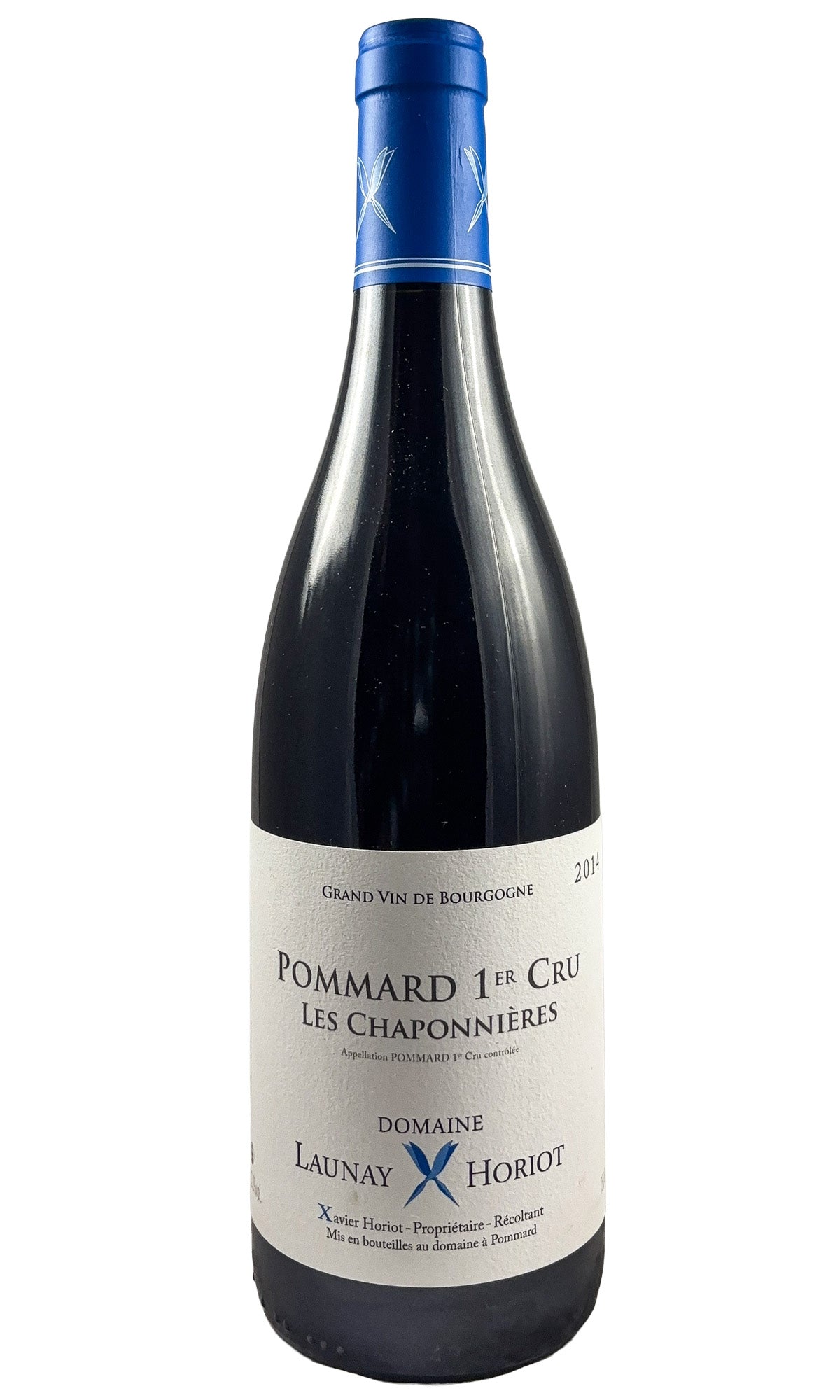 Bottle of Domaine Launay-Horiot, Pommard 1er Cru Les Chaponnieres, 2014 - Red Wine - Flatiron Wines & Spirits - New York