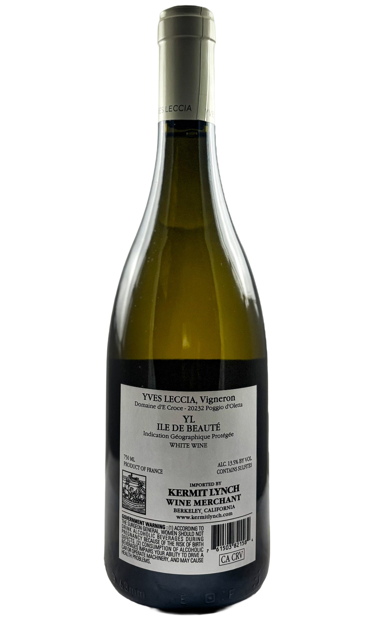 Bottle of Domaine Leccia, Ile De Beaute Blanc, 2025 - White Wine - Flatiron Wines & Spirits - New York