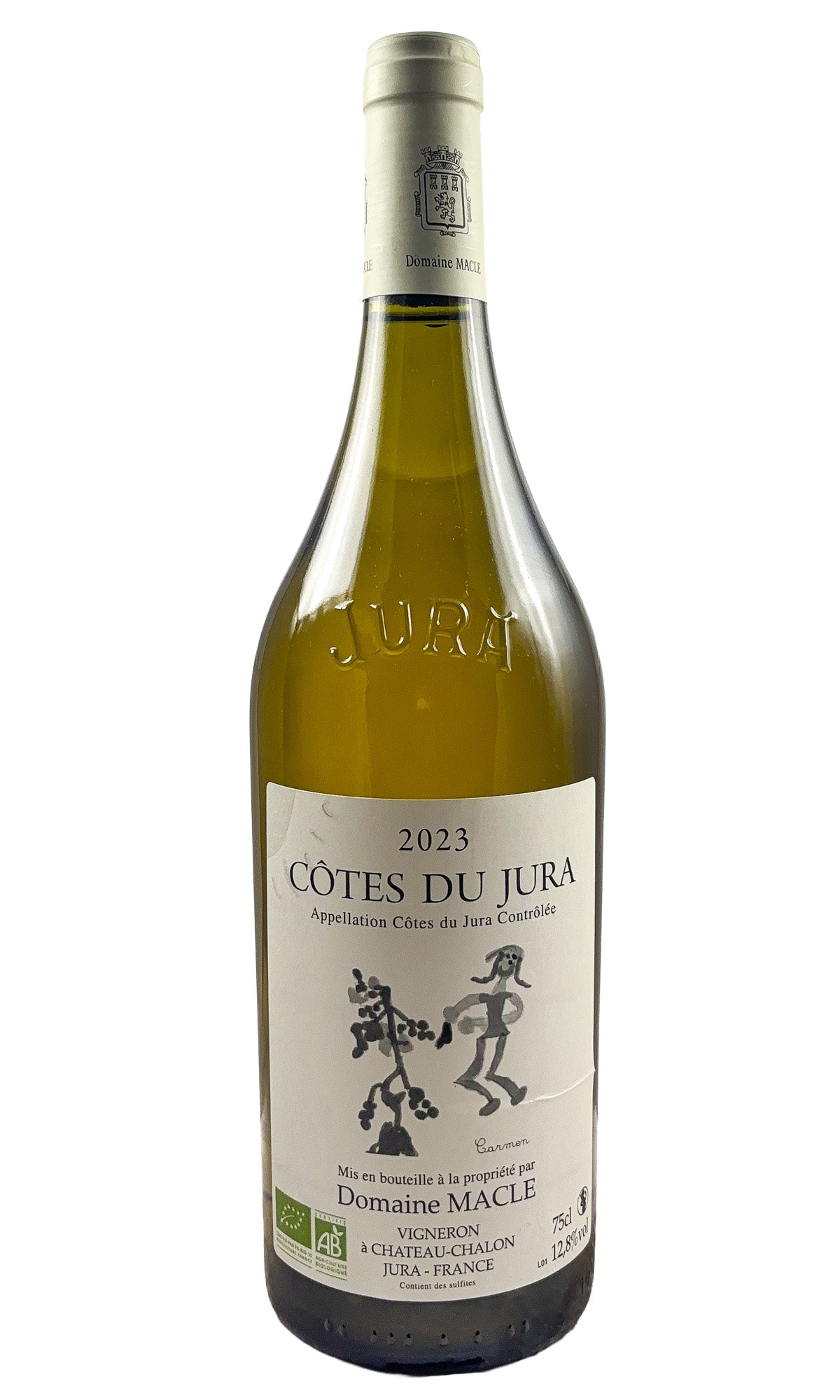 Bottle of Domaine Macle, Chardonnay Ouille, 2023 - White Wine - Flatiron Wines & Spirits - New York