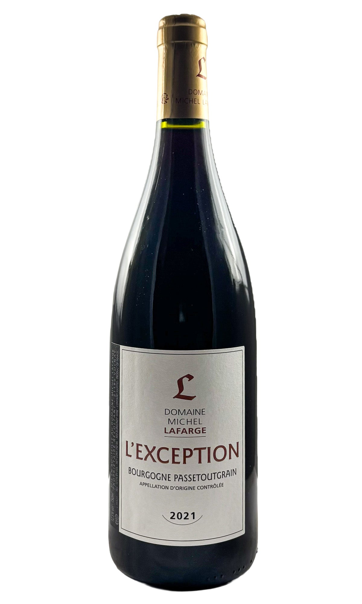 Bottle of Domaine Michel Lafarge, Bourgogne Passetoutgrain l'Exception, 2021 - Red Wine - Flatiron Wines & Spirits - New York