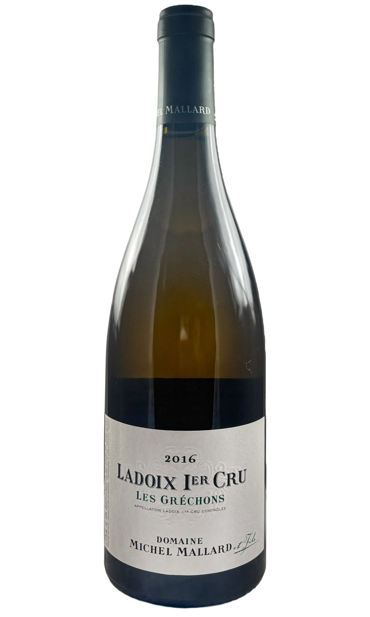 Bottle of Domaine Michel Mallard, Ladoix 1er Cru "Les Grechons", 2016 - White Wine - Flatiron Wines & Spirits - New York